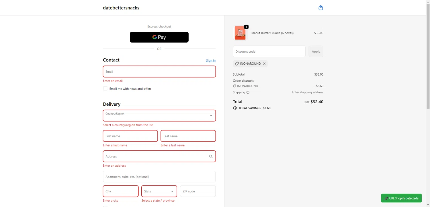 Date Better promo code screenshot showing code inonaround applied at Date Better checkout page. Uploaded by SimplyCodes community member ThriftyPhoenix5129 on Dec 7, 2025