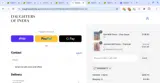 Daughters of India coupon verification screenshot