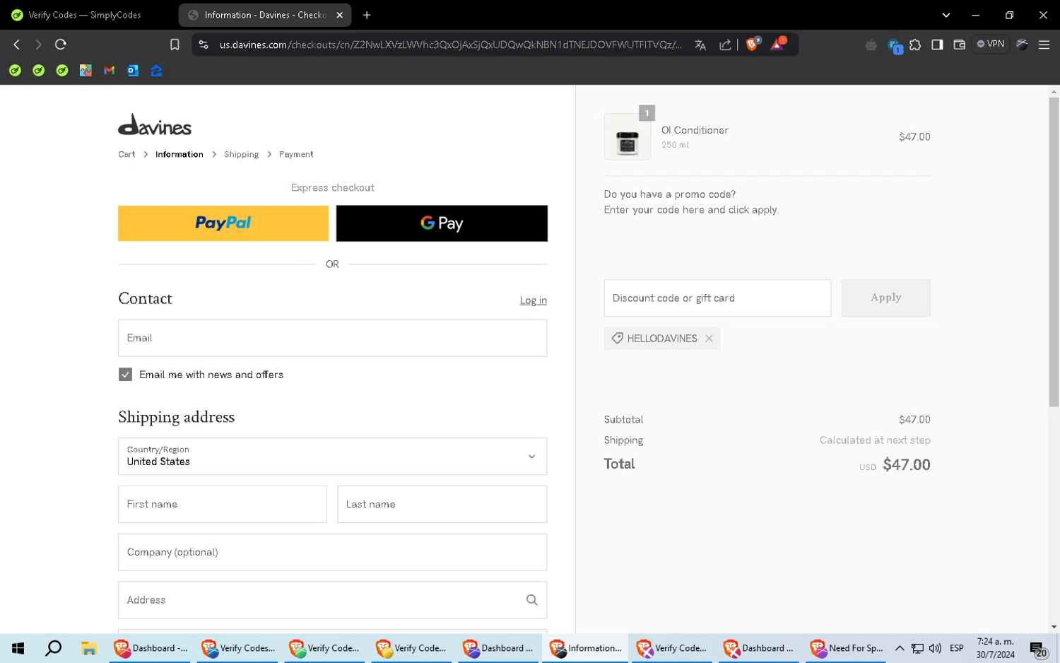 Davines Promo Codes 10 Off Discount Codes in August 2024 SimplyCodes