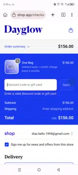FALL25 coupon verification screenshot