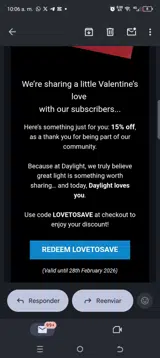 LOVETOSAVE coupon verification screenshot