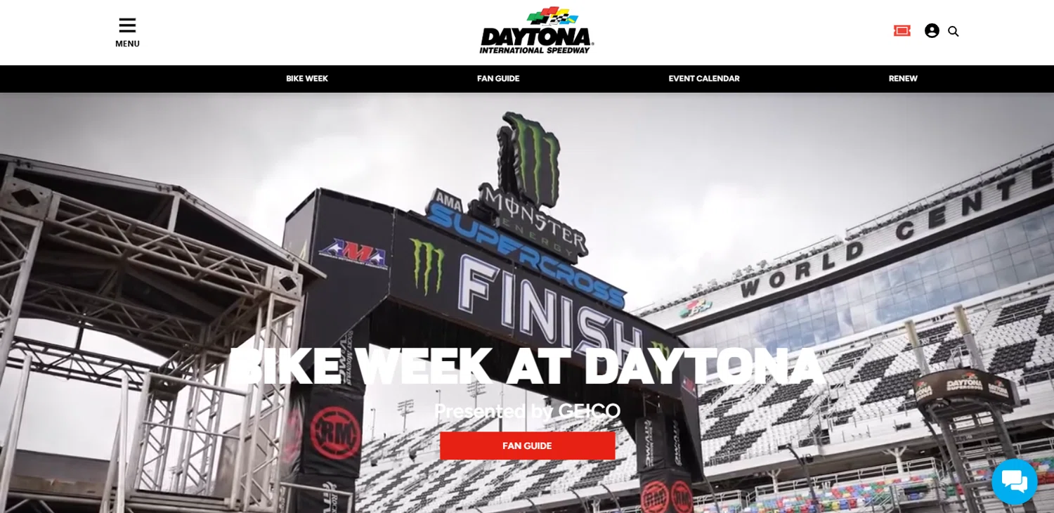 Daytona International Speedway coupon code screenshot showing code WELCOME10 applied at Daytona International Speedway checkout page. Uploaded by SimplyCodes community member BrillianteMaestro892 on Mar 4, 2025
