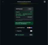 DAZN coupon verification screenshot