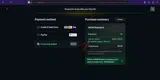 DAZN coupon verification screenshot