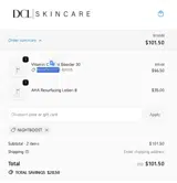 NIGHTBOOST coupon verification screenshot