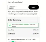 D.C. United coupon verification screenshot