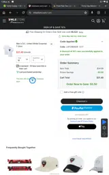 D.C. United coupon verification screenshot