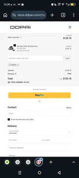 CES10 coupon verification screenshot