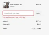 JERICHO coupon verification screenshot