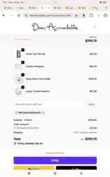 Prissandvinegar15 coupon verification screenshot