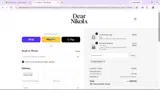 Dear Nikola coupon verification screenshot