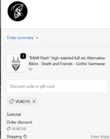 VUKO10 coupon verification screenshot