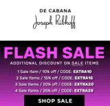 DeCabana coupon verification screenshot
