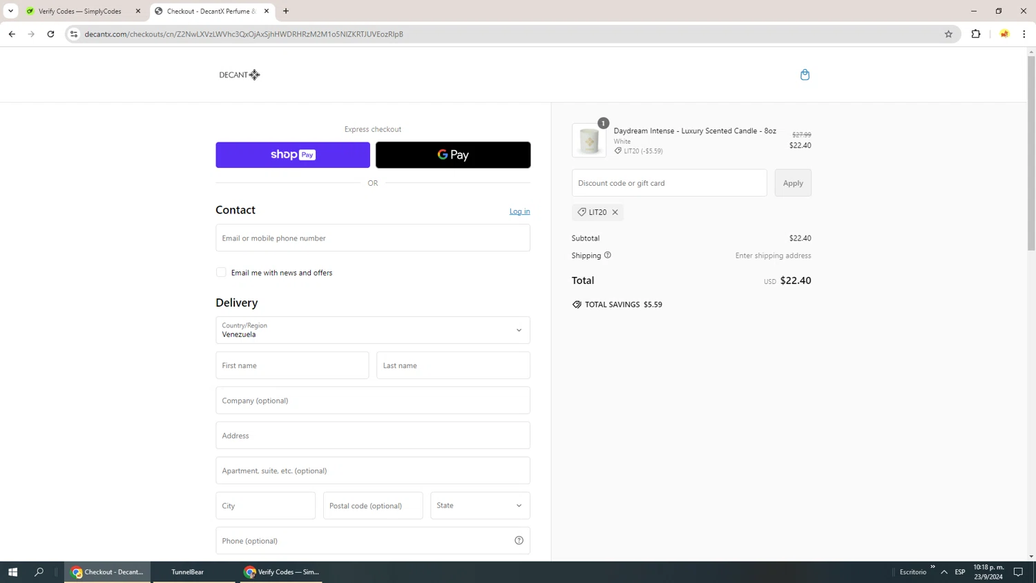 DecantX Discount Codes - 15% Off | November 2024