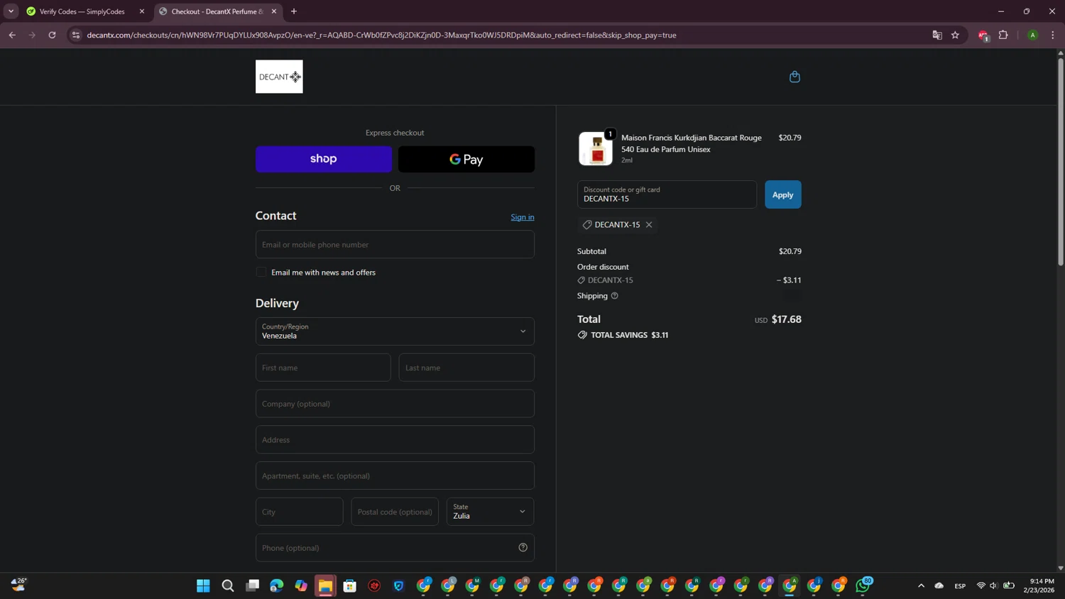 DecantX Promo Codes - 20% Off (16 Verified) Feb 2026