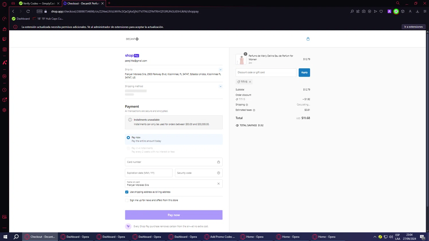 DecantX Discount Codes - 15% Off | November 2024