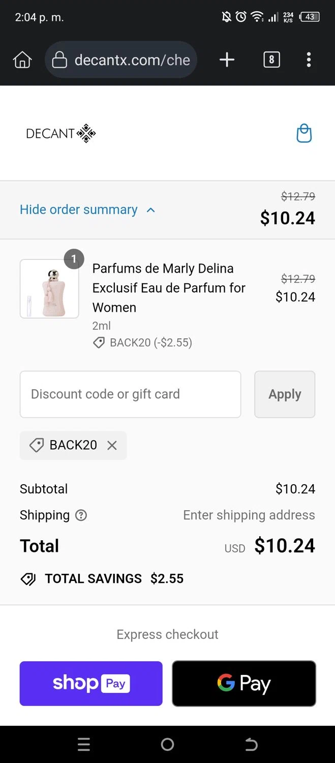 DecantX Discount Codes 15 Off September 2024