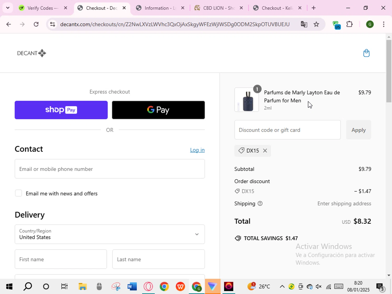 DecantX Discount Codes (13 Verified) - 15% Off Jan 2025