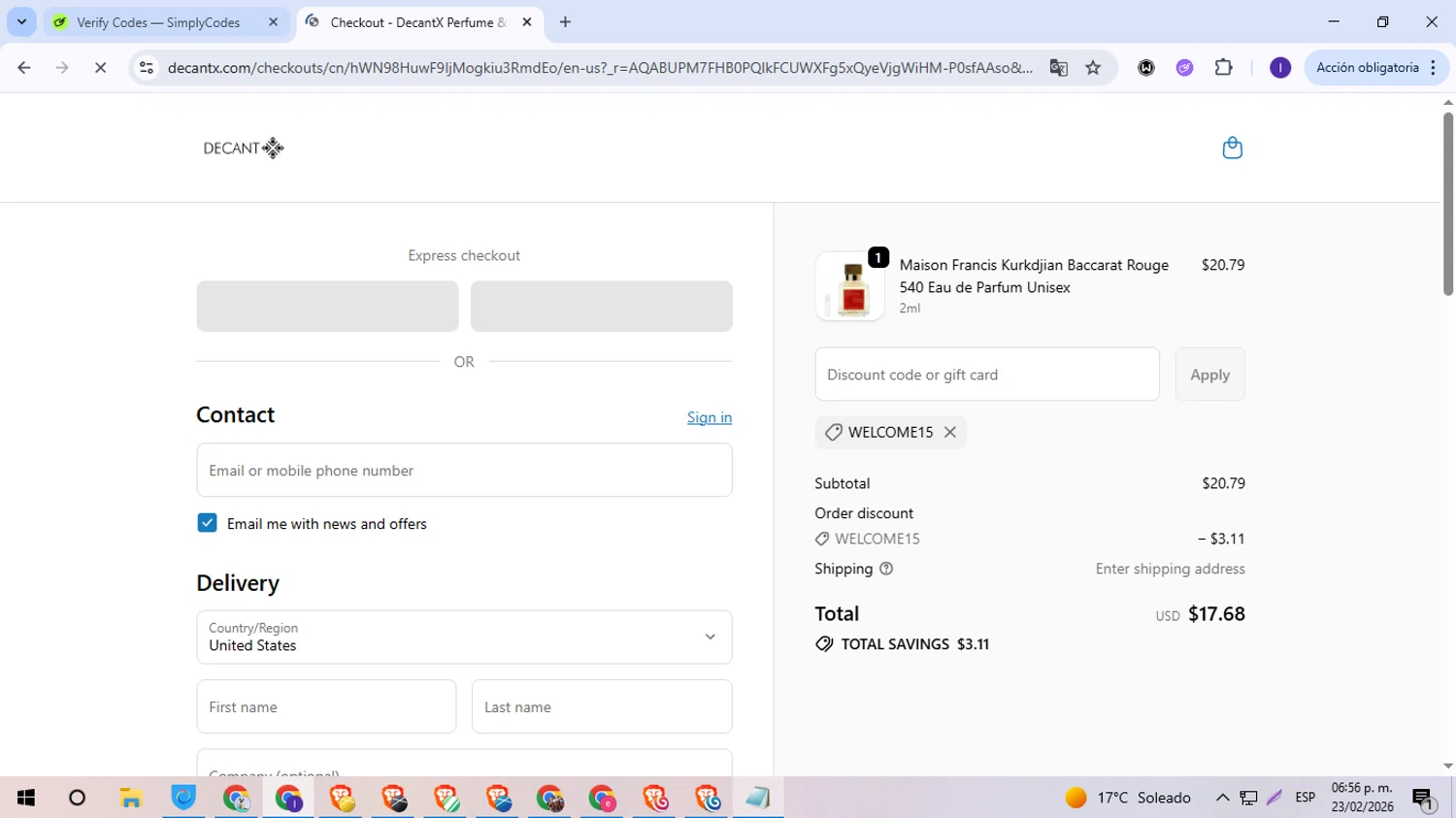 DecantX Promo Codes - 20% Off (16 Verified) Feb 2026