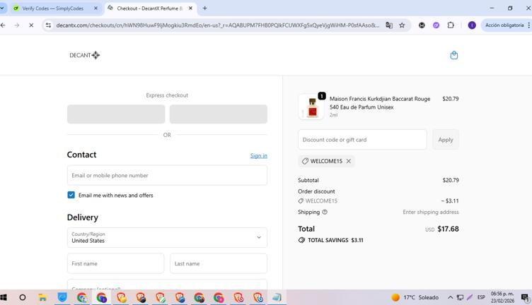 DecantX Promo Codes - 20% Off (16 Verified) Feb 2026