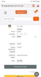 GD24H2 coupon verification screenshot
