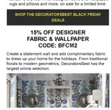 BFCM2 coupon verification screenshot