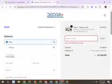 THANKS10 coupon verification screenshot