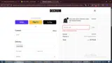 Decrum coupon verification screenshot