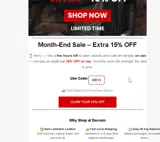 Decrum coupon verification screenshot