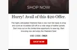 Decrum coupon verification screenshot