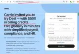 Carrie-lJqbzqN2 coupon verification screenshot