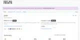 JUAN coupon verification screenshot