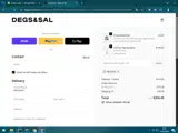 Degs & Sal coupon verification screenshot