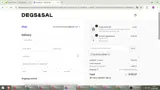 Degs & Sal coupon verification screenshot
