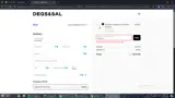 Degs & Sal coupon verification screenshot
