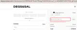 Degs & Sal coupon verification screenshot