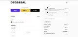Degs & Sal coupon verification screenshot