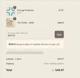 De La Heart coupon verification screenshot