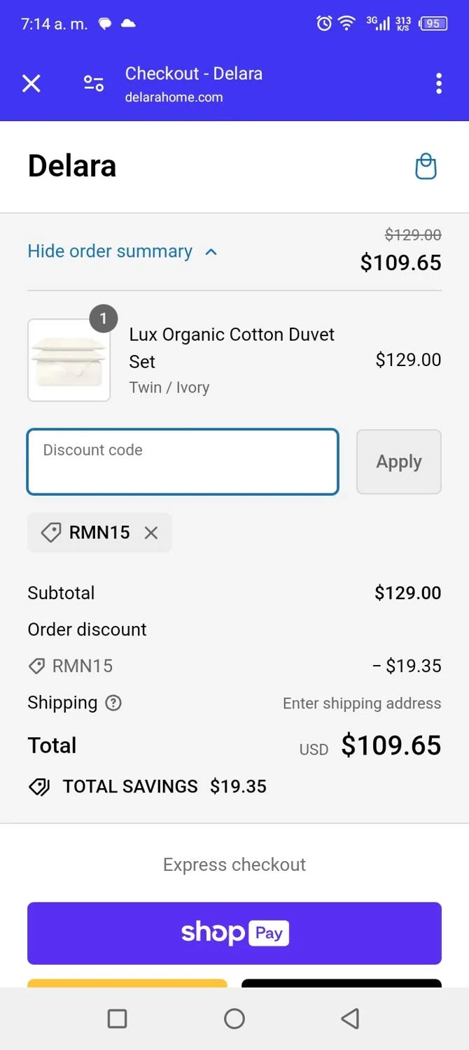 how to use Derila coupons
