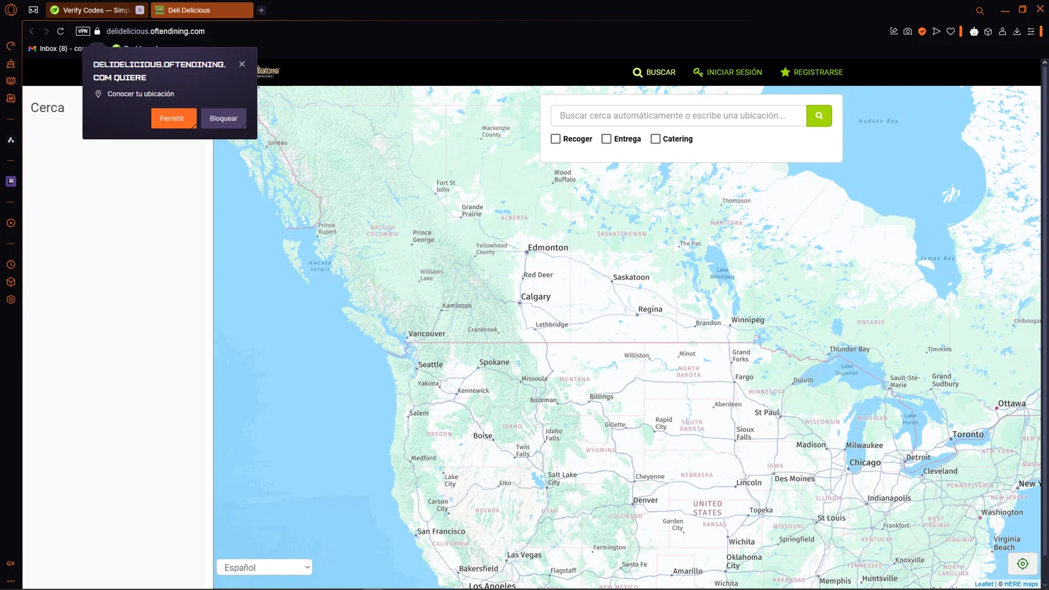 Deli Delicious checkout page showing Deli Delicious coupon code box | Screenshot taken by SimplyCodes community member on Apr 4, 2025