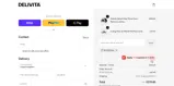 DeliVita coupon verification screenshot