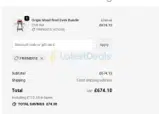DeliVita coupon verification screenshot