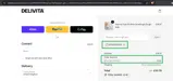DeliVita coupon verification screenshot