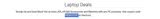Dell Outlet coupon verification screenshot