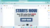DAD10 coupon verification screenshot