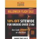 spooky10 coupon verification screenshot