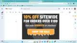 spooky10 coupon verification screenshot