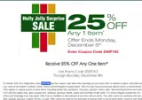 25SP163 coupon verification screenshot