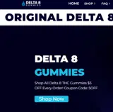 Delta 8 Gummies coupon verification screenshot