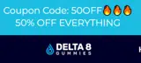 Delta 8 Gummies coupon verification screenshot